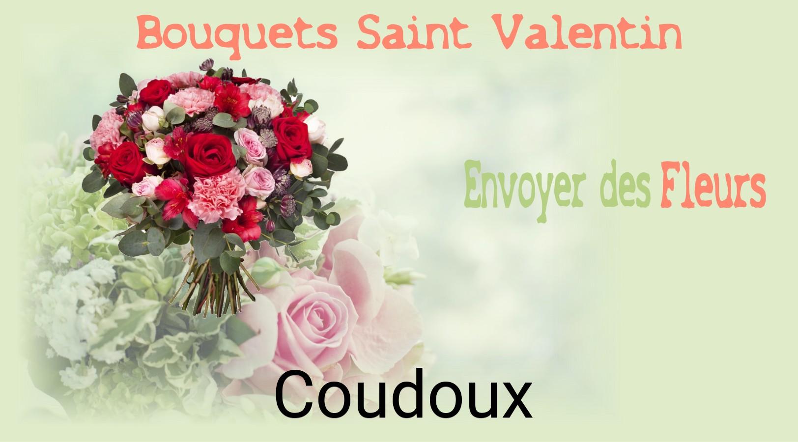 Roses de Saint-Valentin livrées à Coudoux